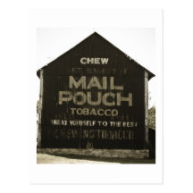 Chew Mail Pouch Tobacco - Antique Photo Finish Post Cards
