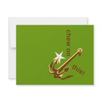 Chew on this invitations