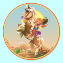 Cheyenne & Hoss stickers
