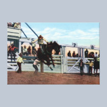 Cheyenne Wyoming Frontier Days Rodeo canvas prints