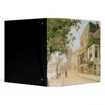 Cheyne Walk, Chelsea, 1857 3 Ring Binder