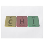 Chi as Carbon Hydrogen Iodine flyers