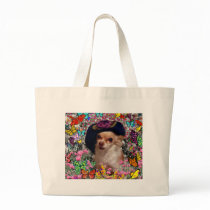 Chi Chi in Butterflies - Chihuahua bags