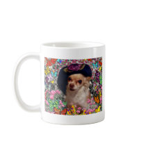 Chi Chi in Butterflies - Chihuahua mugs