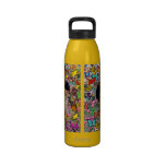 Chi Chi in Butterflies  - Chihuahua Puppy in Hat Drinking Bottle