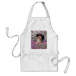 Chi Chi in Flowers Apron - Chihuahua Chi Chi in Flowers Apron - Chihuahua