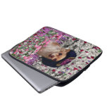 Chi Chi in Flowers  - Chihuahua Puppy in Cute Hat Laptop Computer Sleeves