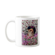 Chi Chi in Flowers  - Chihuahua Puppy in Cute Hat Mugs