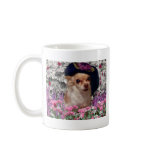 Chi Chi in Flowers Mug - Chihuahua