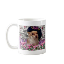 Chi Chi in Flowers Mug - Chihuahua