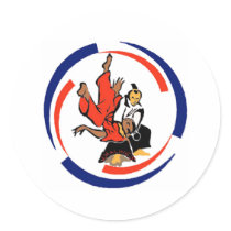 Chi in Aikido stickers by khaling Chi in Aikido stickers