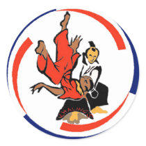 Chi in Aikido stickers by khaling Chi in Aikido stickers