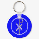CHI-RHO Christ Keychain