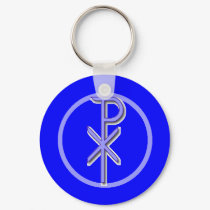 CHI-RHO Christ Keychain