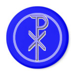 CHI-RHO Christ Magnet