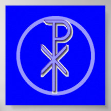 CHI-RHO Christ Poster