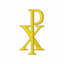 Chi Rho embroidered shirts
