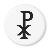 Chi rho - Jesus Fridge Magnets