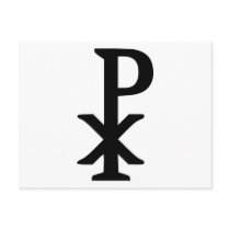 Chi rho - Jesus Postcards