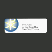 Chi Ro Christian labels