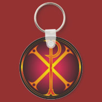 Chi Ro Keychain