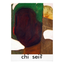 chi  sei? personalized announcement