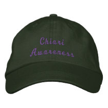 Chiari Awareness Embroidered Hats