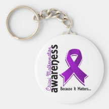 Chiari Malformation Awareness 5 Keychain