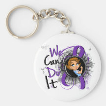 Chiari Rosie Cartoon WCDI Keychain