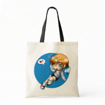 Chibi Angel Tote, Black bags
