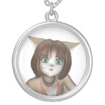 Chibi Anime Kitten Necklace