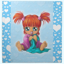 Chibi Baby american mojo napkins
