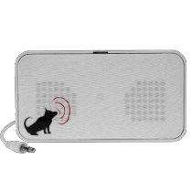 Chibi Black Dog Speaker