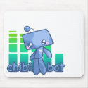 Chibi Bot Mouse mousepads by Illeander Chibi Bot Mouse mousepads