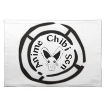 Chibi Bunny Place Mats