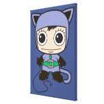 Chibi Cat Woman Gallery Wrap Canvas