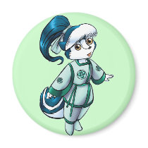 Chibi Chatin Fridge Magnets