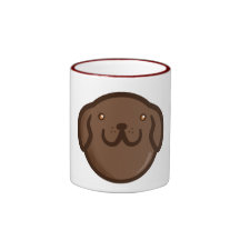 Chibi Chesapeake Bay Retriever Mugs