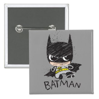 Chibi Classic Batman Sketch Buttons