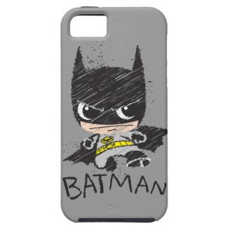 Chibi Classic Batman Sketch iPhone 5 Cover