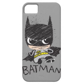 Chibi Classic Batman Sketch iPhone 5 Cover