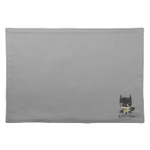 Chibi Classic Batman Sketch Place Mat