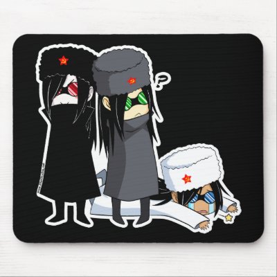 Chibi Commies Mousepad by KikoStudios