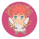 Chibi Cupid stickers
