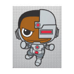 Chibi Cyborg Stretched Canvas Prints