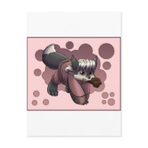 Chibi Darrik: Food! Postcard