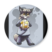 Chibi Darrik: Play ball! Fridge Magnets