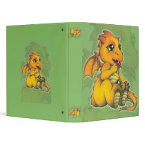Chibi Dragon binder by siffert Chibi Dragon binder