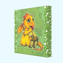Chibi Dragon canvas prints