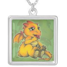 Chibi Dragon Custom Necklace